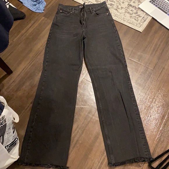 Zara Denim - Zara wide leg mom Jeans